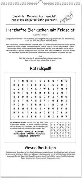 Produktbild Oma & Opa - Der Rentnerplaner 2025 (21 x 45 cm, Deutsch)