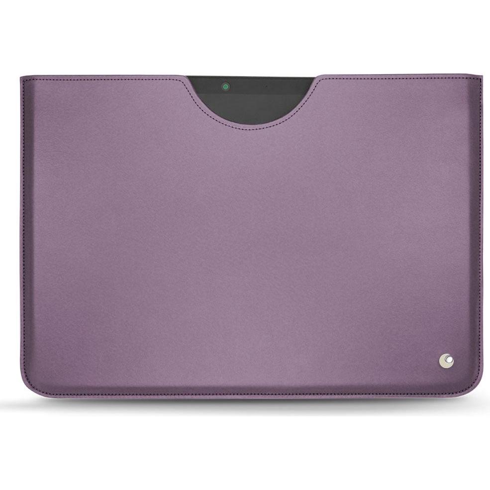 Noreve Lederschutzhülle (Microsoft Surface Pro X), Tablet Hülle, Violett