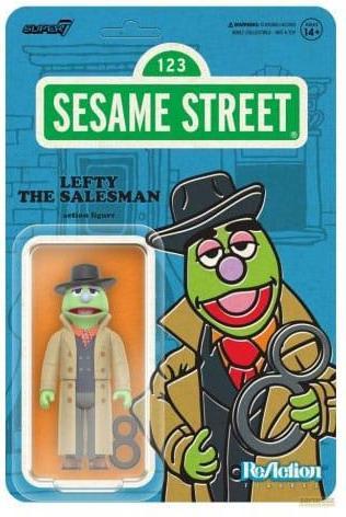 Produktbild Super7 Sesamstrasse ReAction Actionfigur Wave 02 Schlemihl 10 cm
