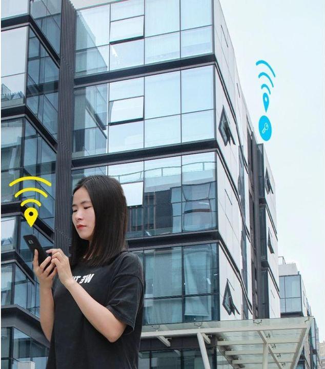 Actual product image Baseus Intelligent T2 ropetype anti-loss device White (Android, iOS)