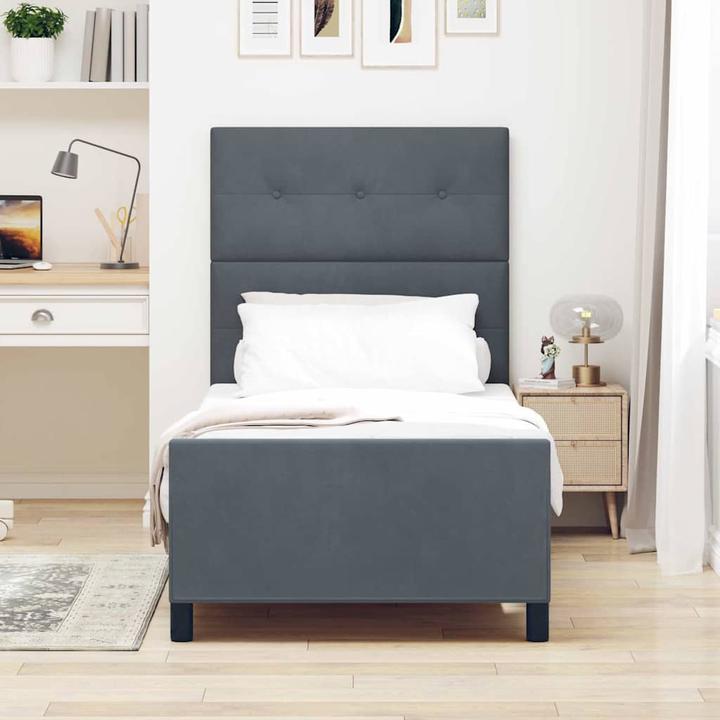 Actual product image vidaXL Modernes Bett (100 x 200 cm)