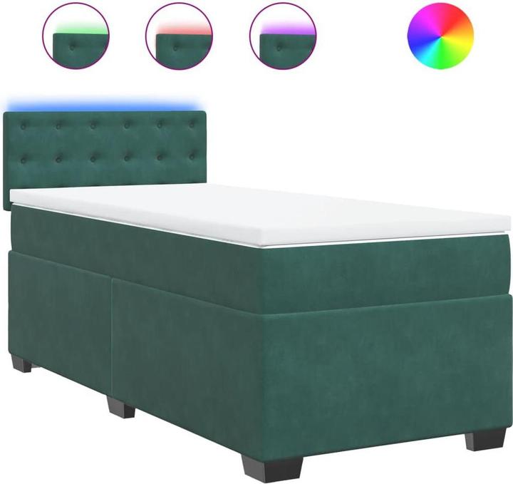 Actual product image vidaXL Boxspringbett (90 x 200 cm)