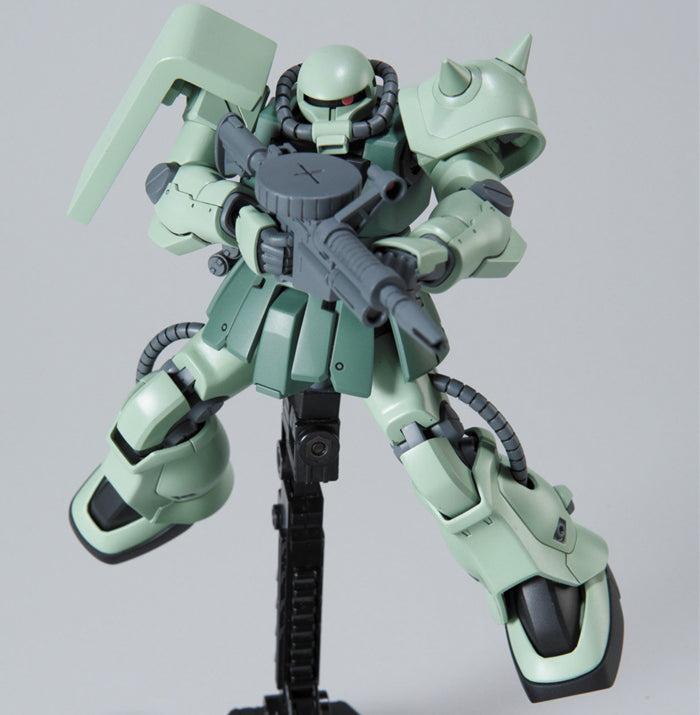 Actual product image Bandai GUNDAM - HGUC 1/144 MS-06F-2 Zaku IIF2 Zeon M.P.M.S - Model Kit