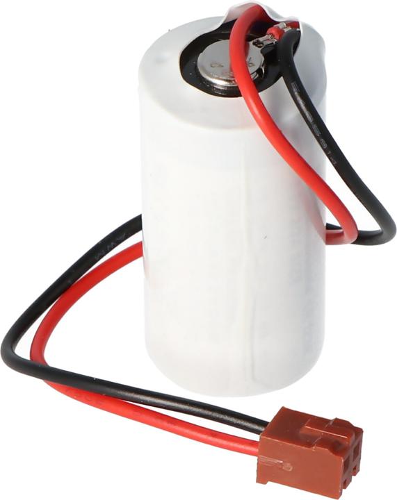 Produktbild AccuCell Batterie CR17335SE-R mit Kabel und Stecker, Fanuc A98L-0031-0006 (1 Stk., Gerätespezifisch, 1200 mAh)