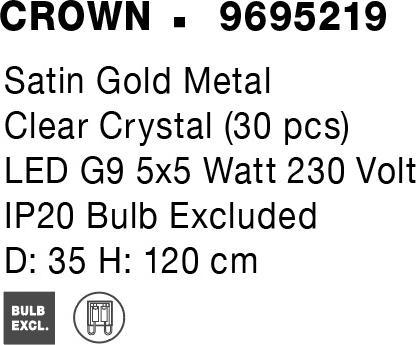 Produktbild Nova Luce Crown (G9)