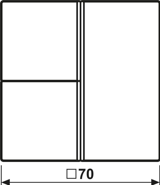 Actual product image JUNG Key set