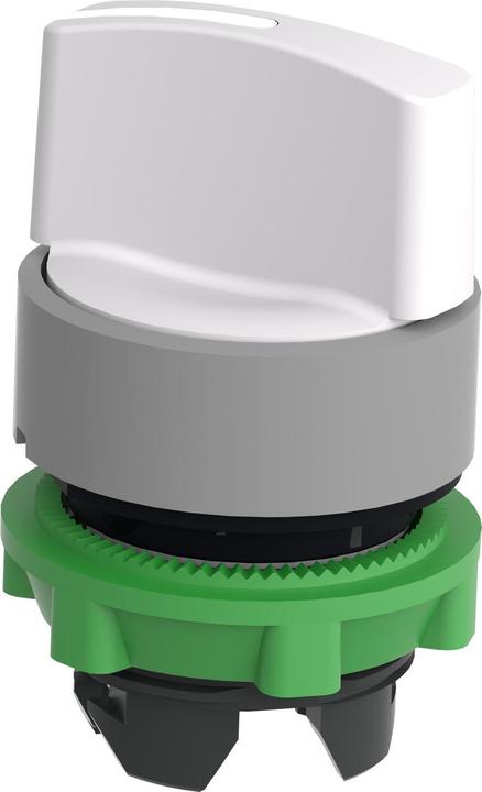 Actual product image Schneider Electric Selector switch, front, plastic, 2- ZB5AD401C0