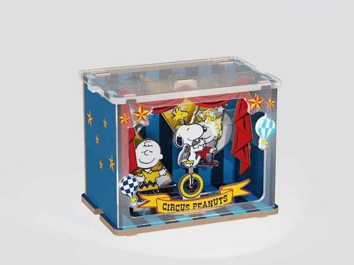 Produktbild Pantasy Die Peanuts Puremind DIY Bauset Mini Scene Talent Show