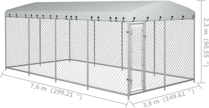Immagine prodotto vidaXL Jenna (Cuccia per cani, Gabbia per cani)