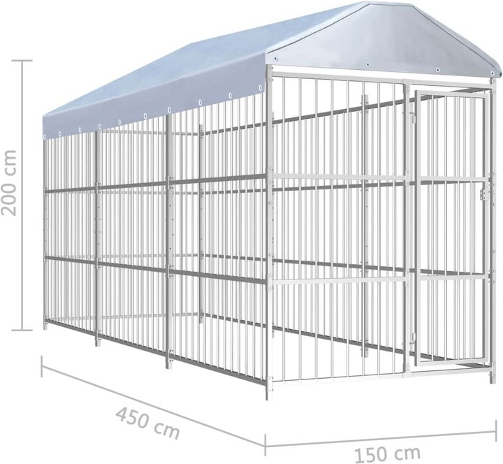 Actual product image VidaXL Baldrick (Dog kennel)