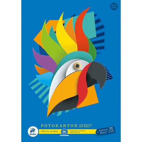 Image du produit Staufen Bloc de papier tonique 10 feuilles A3 multicolore (300 g/m², 10x)