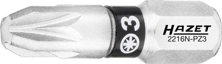 Actual product image HAZET Screwdriver Bit Set (Bit) (Cross Pozidriv PZ)