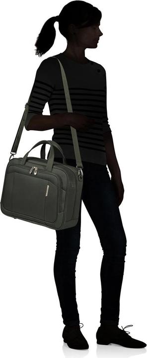 Actual product image Samsonite Laptop bag 15.6 inch - rpet - forest green (15.60")