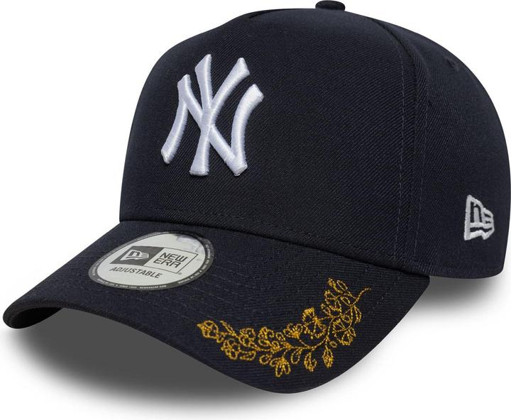 Produktbild New Era E-Frame Snapback Cap - Stitch New York Yankees Navy (One Size)