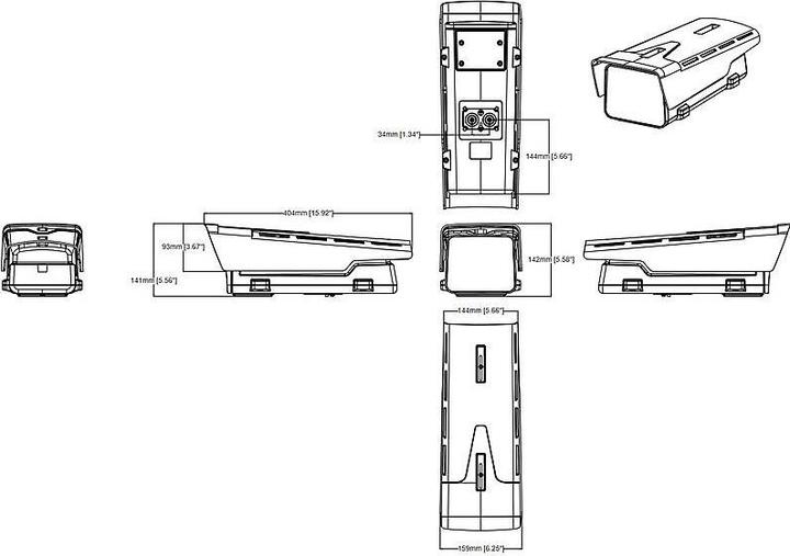 Produktbild Axis P1388-BE 1/1.8IN IMAGE (3840 x 2160 Pixels)