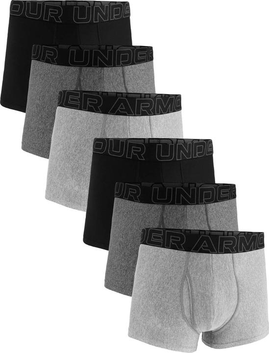 Actual product image Under Armour Boxershort Sportlich Figurbetont UA PERFORMANCE TECH - SOLID Solid 3" 6PK (XL, pack of 6)