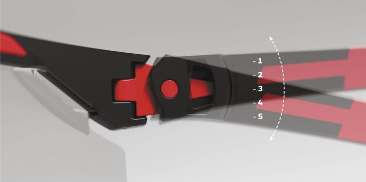 Actual product image Honeywell AIDC AVATAR 1034837 Safety Goggles Black, Red