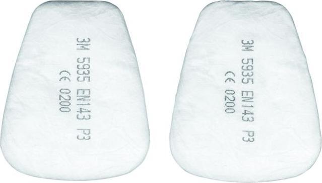 Produktbild 3M Atemschutz Halbmasken-Set A2 P (A2P3 R, 1 x)