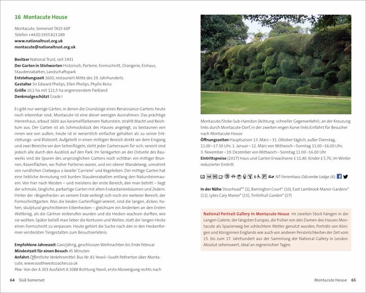 Produktbild Gartenreiseführer Südwestengland (Deutsch, Heidi Howcroft, 2017)