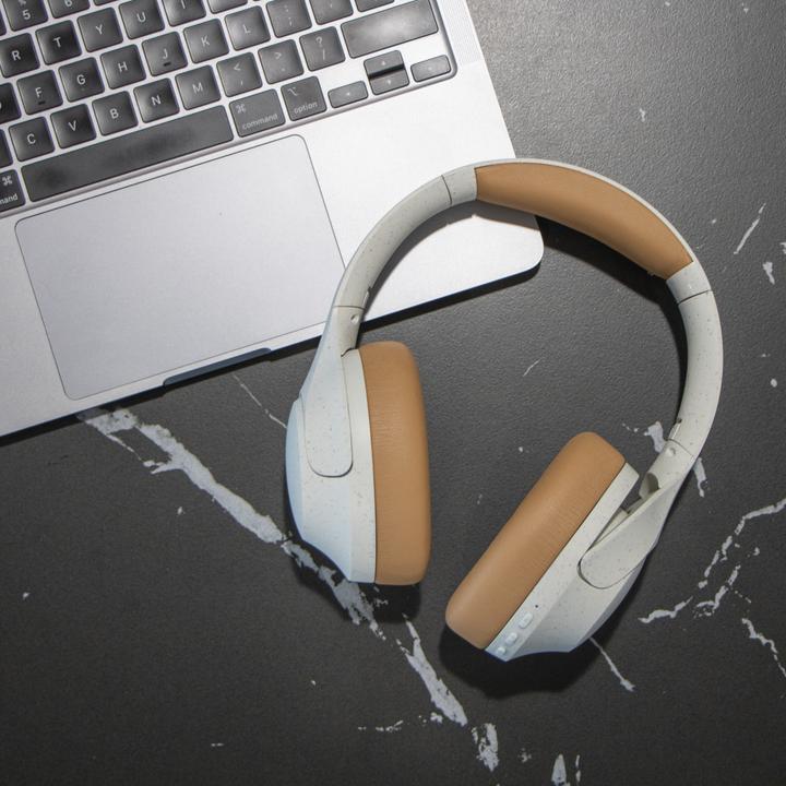 Produktbild Lenco Bluetooth Kopfhörer HPB-830GY grau ANC, APK (Aktive Geräuschunterdrückung, 60 h, Kabellos)