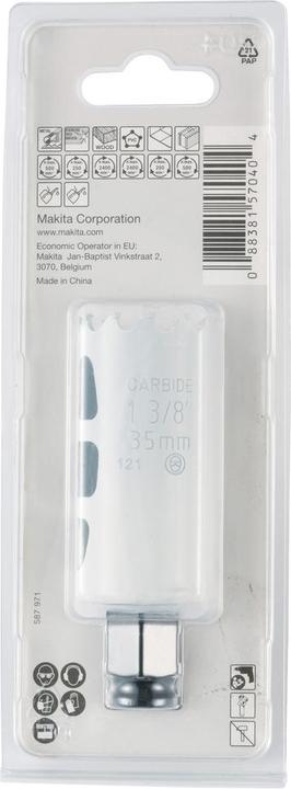 Produktbild Makita EZYCHANGE TCT-Lochsäge 35mm (35 mm)