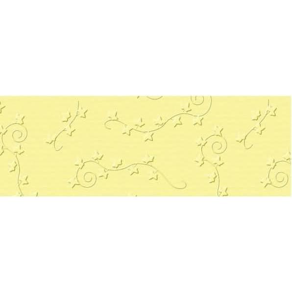 Ursus, Bastelpapier, Prägekarton Elegance 220g/qm 23x32cm VE=5 Blatt Efeu hellgelb (220 g/m², 5 x)