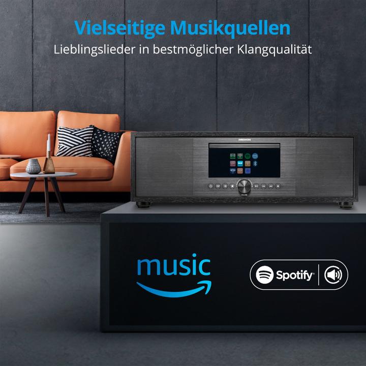 Produktbild Medion LIFE P66400 (AM, DAB+, FM, Internetradio, Bluetooth, WLAN)
