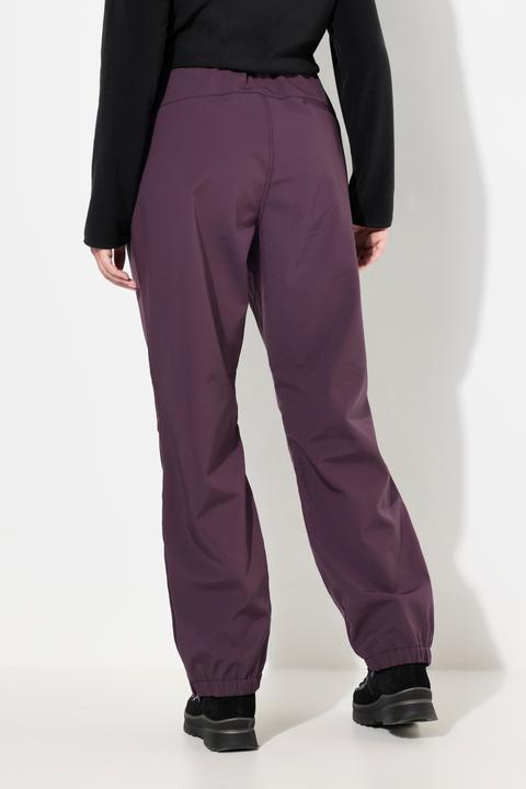 Produktbild Ulla Popken Softshellhose, wasserabweisend, Formknie, Fleecefutter (56)