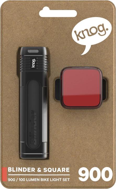 Actual product image knog. Blind (900 lm, 100 lm)