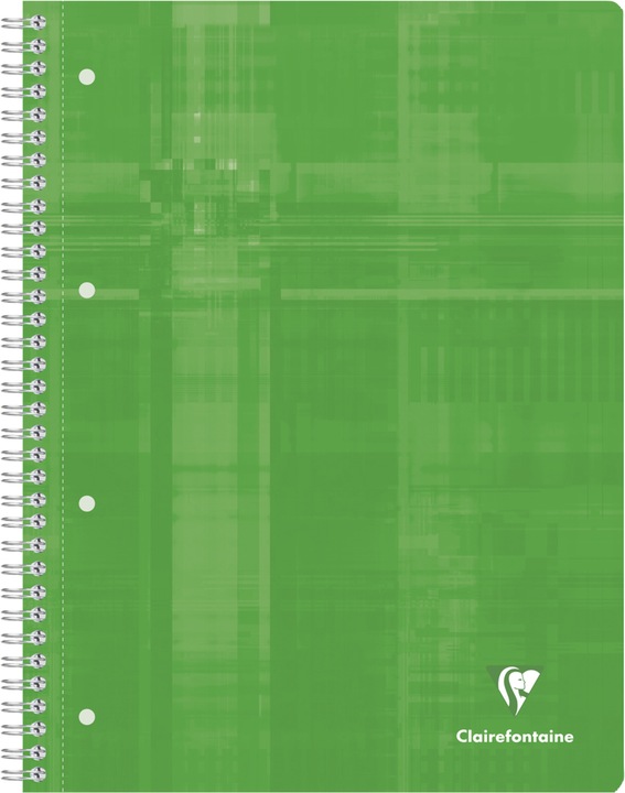 Image du produit Clairefontaine Bloc-notes collège (A4+, À rayures, Couverture rigide)