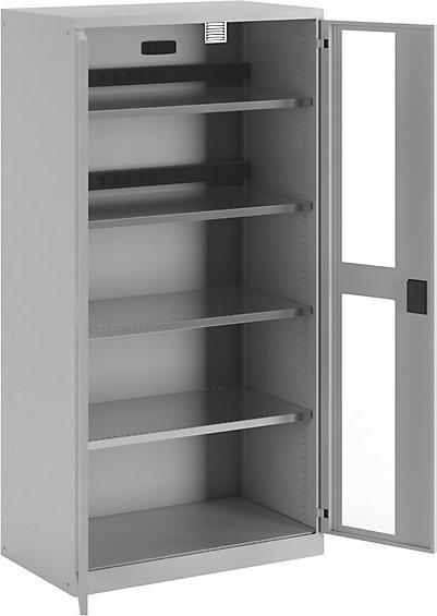 Produktbild Lista Akku-Ladeschrank mit Sichtfenstertüren (100 cm, 195 cm)