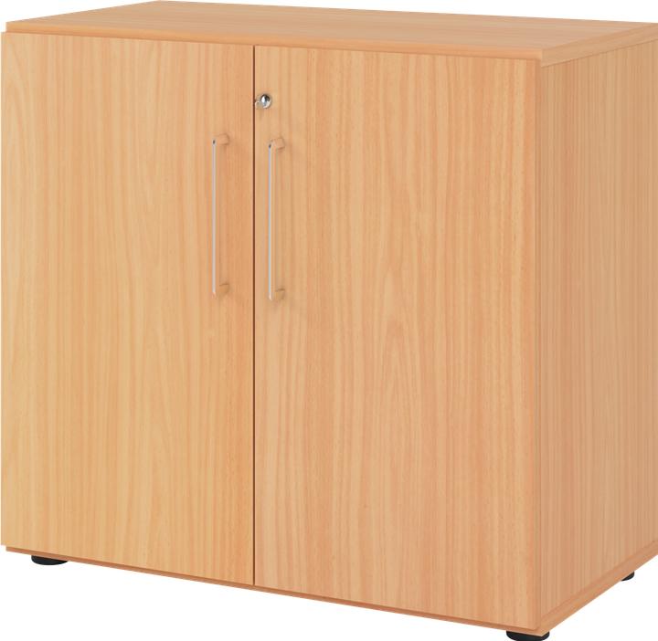 Actual product image Hammerbacher Shelf/doors 2OH 928T2 Beech (80 x 41.70 x 74.80 cm)