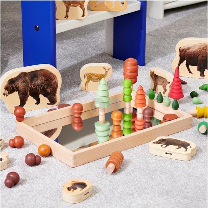 Actual product image TickiT Small Wooden Mirror Tray