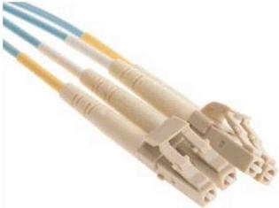 Actual product image RS PRO Patchcord Multimode LC - LC Aqua 5m (0.21 m)