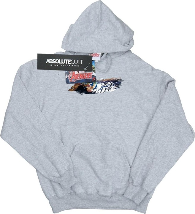 Actual product image Boys Thor Bring The Thunder Hoodie (116)