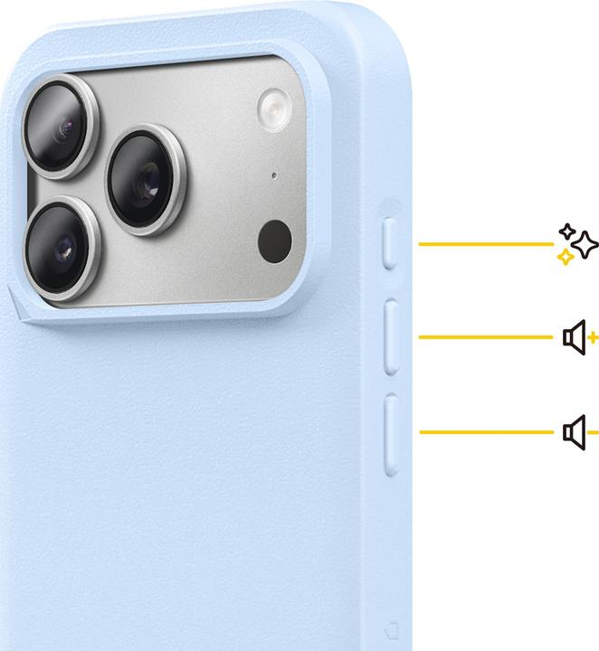 Actual product image RhinoShield Back Cover Solid X Magsafe iPhone 17 Pro Classic Black (Apple iPhone 17 Pro)