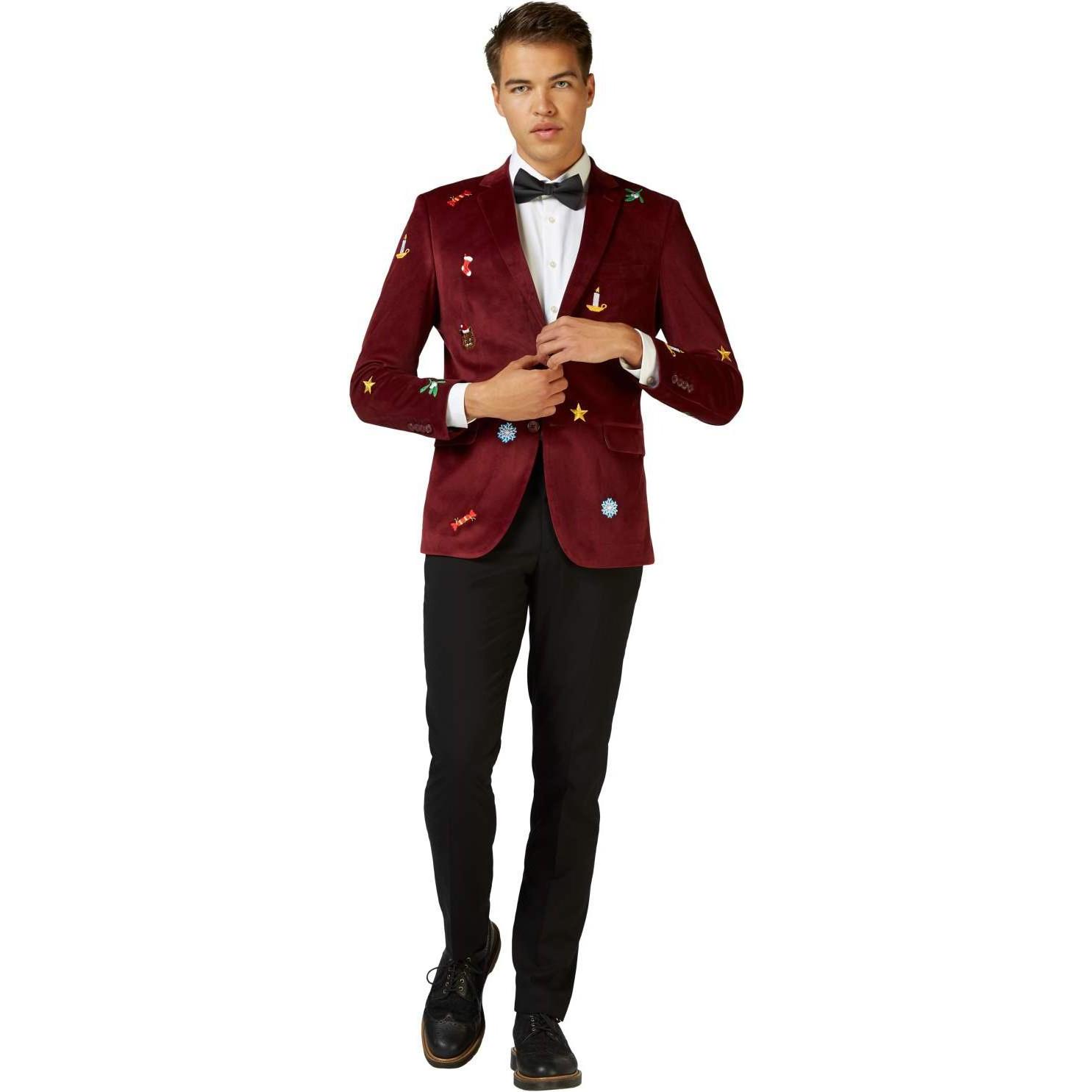 OppoSuits X-Mas Icons bordeaux (48)