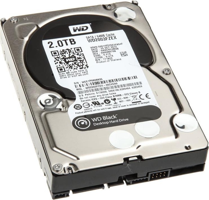 Produktbild WD Black (2 TB, 3.5", CMR)