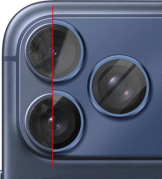 Produktbild PanzerGlass Fender Camera Protector (1 Stk., Apple iPhone 17 Pro Max)