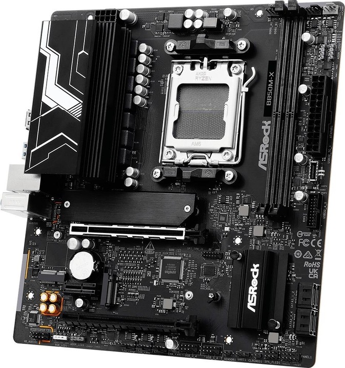 Actual product image AsRock B850M-X (AM5, AMD B850, mATX)