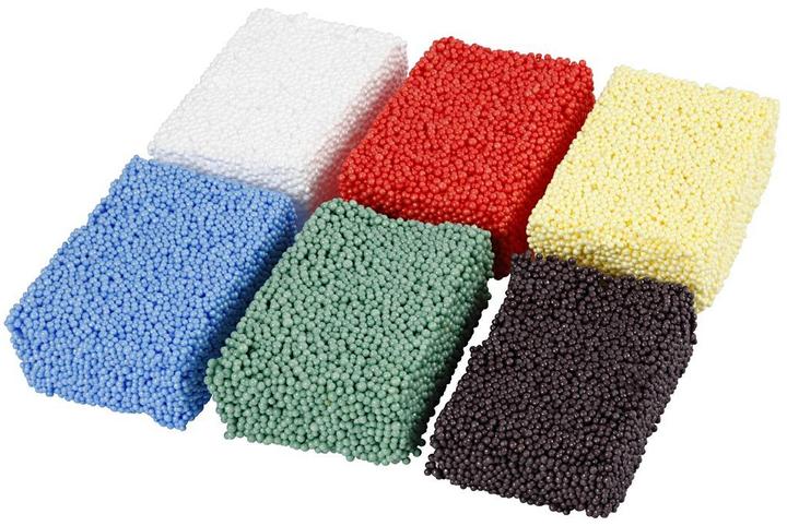 Produktbild Creativ Company Soft Foam Clay Standardfarben, 6x10gr.