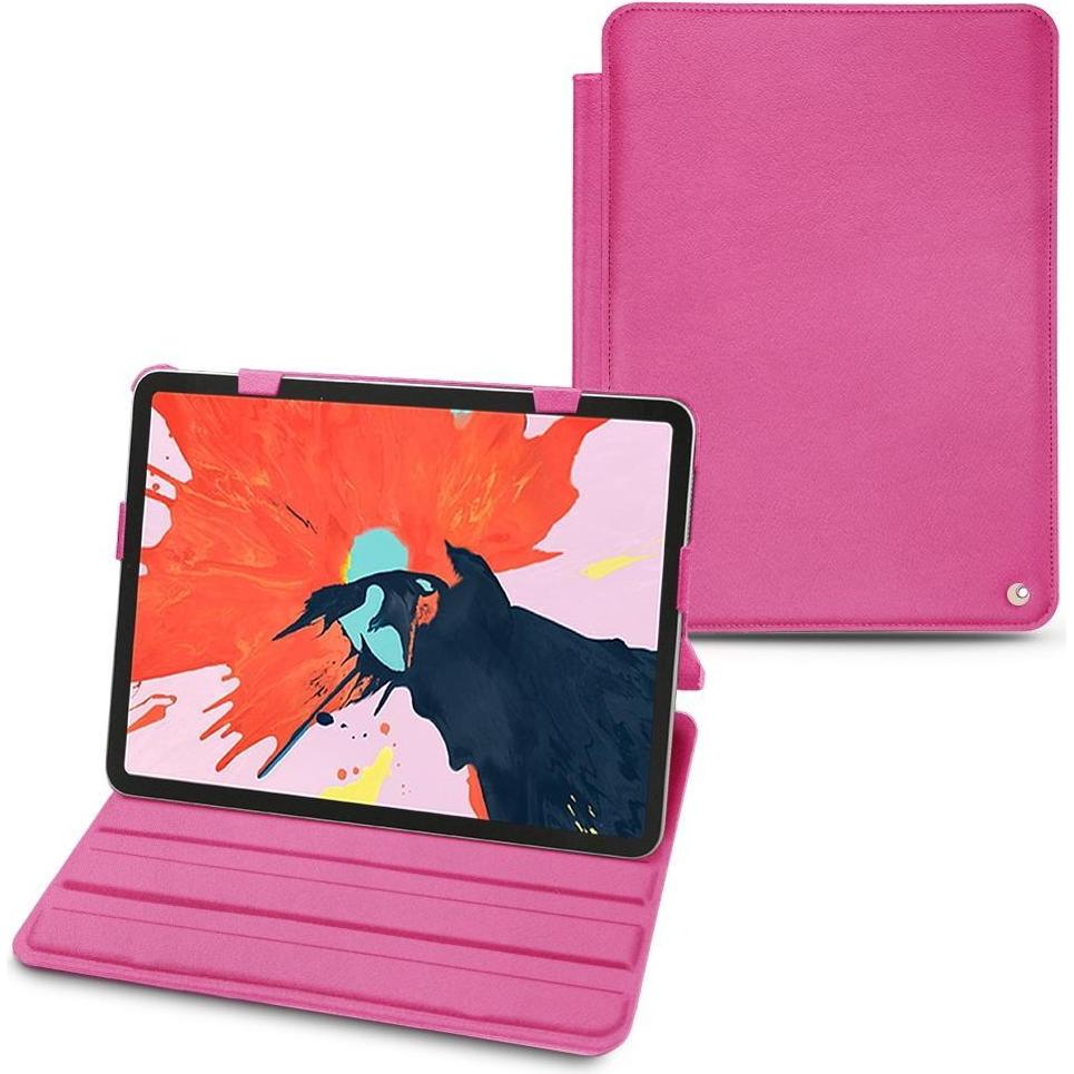 Noreve Lederschutzhülle horizontal (iPad Air 2022 (5. Gen), iPad Air 2020 (4. Gen)), Tablet Hülle, Rosa