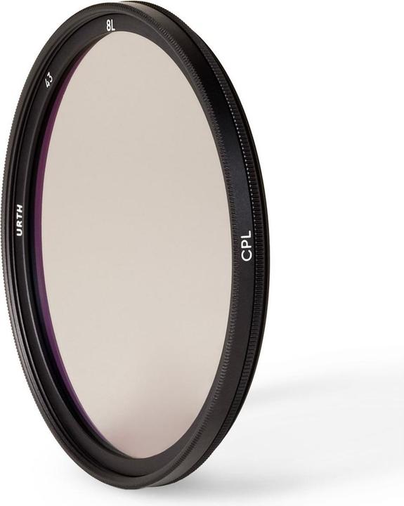 Urth 43mm Circular Polarizing (CPL) Objektivfilter (43 mm, Polarisationsfilter)