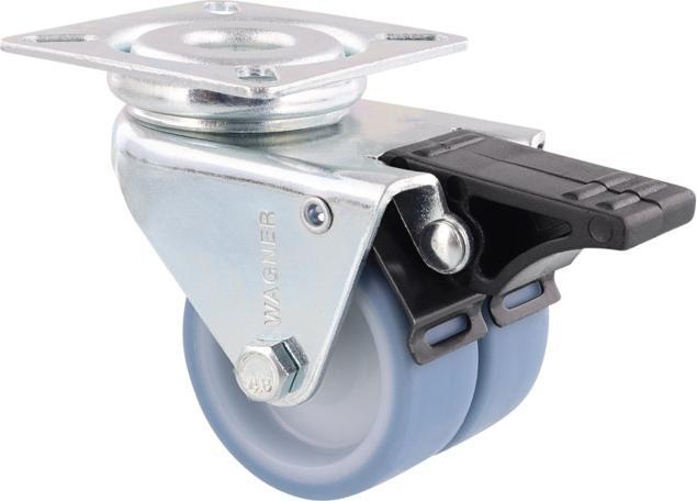 Produktbild Wagner System Apparate-Lenk-Doppelrolle Eco