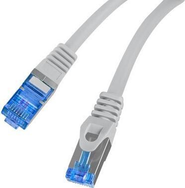 Actual product image Lanberg Patchcord Cat.6a S/Ftp Lszh Cca 0.25m Szary Fluke Passed (S/FTP, CAT6a, 0.25 m)