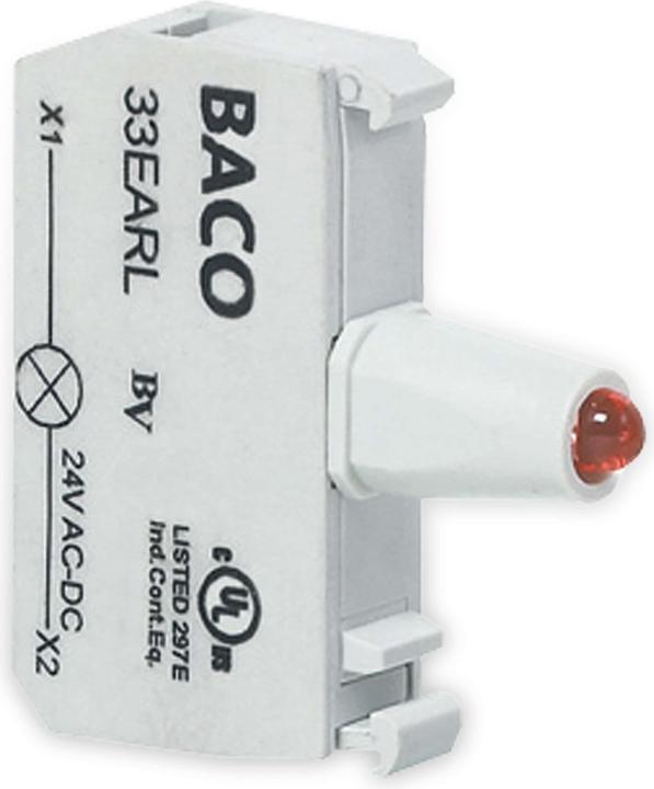 Actual product image Baco LED module 24V green