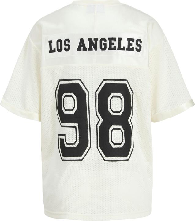 Produktbild JJXX Jxzola Mesh Print Ss V Neck Tee Jrs Ln (XS)