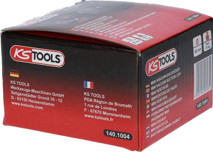 Image du produit KS Tools Mini palonnier à vide.max 15kg.Ø 80mm (15 kg)