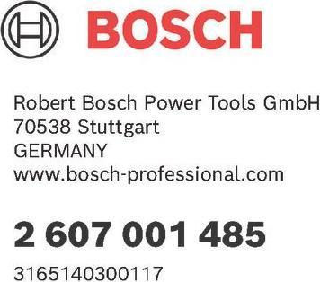 Produktbild Bosch Professional Zubehör Schrauberbit Extra-Hart S 1,2 x 8,0, 49 mm, 3er-Pack (Schraubschlitz)