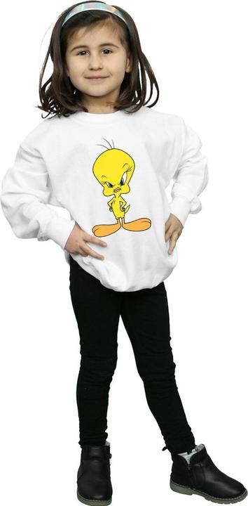 Actual product image Looney Tunes Girls Tweety Angry Sweatshirt (128)